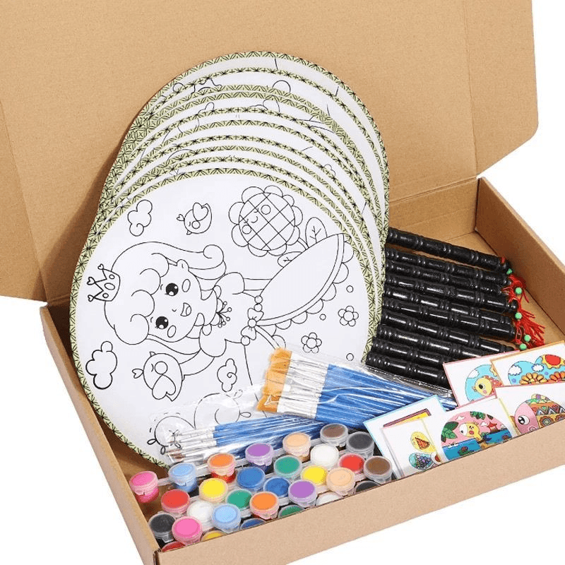 Kids' Fan Painting Kit